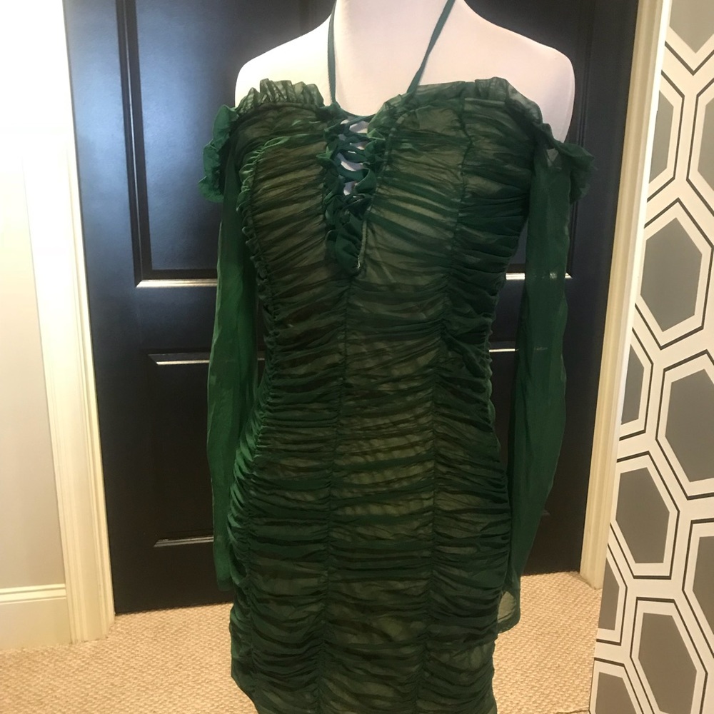 Fashion Nova Maura Mesh Dress